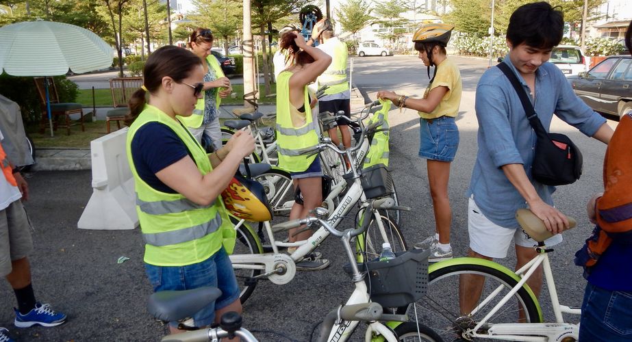 Fietstocht George Town  Penang